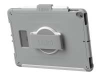 UAG Rugged Case for iPad 10.2-in (9/8 Gen 2021/2020) w/HS – Scout White/Grey – Baksidesskydd för surfplatta – grå vit – 10.2 – för Apple 10.2-inch iPad (7:e generation 8:e generation 9:e generation)