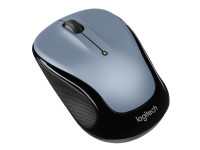 Logitech M325s - Mus - høyre- og venstrehåndet - optisk - 5 knapper - trådløs - 2.4 GHz - USB trådløs mottaker - grå PC tilbehør - Mus og tastatur - Mus & Pekeenheter