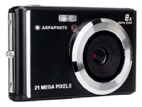 AgfaPhoto Compact DC5200, 21 MP, 5616 x 3744 piksler, CMOS, HD, Sort Foto og video - Digitale kameraer - Kompakt