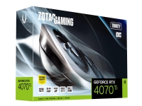 Bilde av Zotac Gaming Geforce Rtx 4070 Ti Trinity Oc - Grafikkort - Geforce Rtx 4070 Ti - 12 Gb Gddr6x - Pcie 4.0 X16 - Hdmi, 3 X Displayport