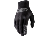 Bilde av 100% Gloves 100% Celium Glove Black Silver Size L (palm Length 193-200 Mm) (new)