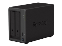 Synology Disk Station DS723+ - NAS-server - 2 brønner - RAID 0, 1, JBOD - RAM 2 GB - Gigabit Ethernet - iSCSI-støtte PC-Komponenter - Harddisk og lagring - NAS