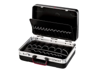 PARAT SILVER Plus - Hårt fodral för verktyg - aluminium, conpearl, X-ABS plastic - svart