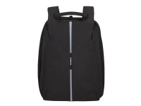 Samsonite Securipak - Notebookryggsekk - M travel backpack - 15.6 - svart stål PC & Nettbrett - Bærbar tilbehør - Vesker til bærbar