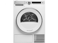 Asko Style T611HX.W, Frittstående, Frontmatet, Varme pumpe, Hvit, Knapper, Rotasjon, Venstre