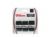 Wilson WRZ4014BK, Overgrep, Badminton, Tennis, Sort, Monokromatisk, 0,6 mm, 3 stykker Sport & Trening - Sportsutstyr - Tennis