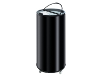ScanDomestic TK 66 BE, Leskedrikkjøler, Frittstående, Sort, 63 l, 58 l, 33 flasker