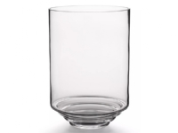 Bilde av Markslöjd Klippa, Cylinder Formet Vase, Glass, Gjennomsiktig, Bord, Innendørs, Monika Mulder