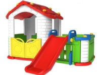 Joko Hagehus med sklie og 3-i-1 hage for barn