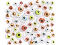 Dalprint Selvklebende bevegelige øyne DPCRAFT mix - lyse 72 stk. Dalprint Hobby - Kunsthåndverk - Stoff og garn