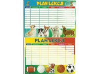 POLSYR Leksjonsplan POLSYR A5 25 ark. - hund/sport Papir & Emballasje - Kalendere & notatbøker - Kalendere