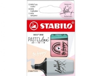 Stabilo STABILO BOSS MINI Pastellove överstrykningspenna 3 st. etui mix färger