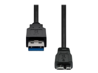 ProXtend – USB-kabel – USB typ A (hane) till Micro-USB typ B (hane) – USB 3.2 Gen 1 – 1 m – USB Power Delivery (10W) – svart
