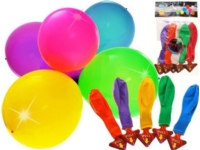 Jokomisiada LED-ballonger, lysende dekorasjon, 5 stk, bursdag ZA1591
