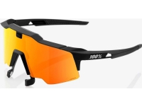 100% Okulary Speedcraft Air Soft Tact Black HiPER Red Multilayer Mirror Lens Sykling - Klær - Sykkelbriller