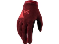 100% hansker 100% RIDECAMP Womens Glove murstein størrelse. L (håndlengde 181-187 mm) (NY) Sport & Trening - Tilbehør - Caps