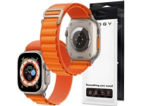 Bilde av Alogy Alogy Band For Apple Watch 4/5/6/7/8/se (38/40/41mm) Sport Watch Band Sport Strap Orange Universal