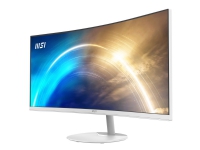 MSI PRO MP341CQW - LCD-skjerm - kurvet - 34 - 3440 x 1440 UWQHD @ 100 Hz - VA - 300 cd/m² - 3000:1 - 1 ms - 2xHDMI, DisplayPort - høyttalere - hvit PC tilbehør - Skjermer og Tilbehør - Skjermer