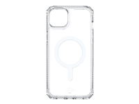 ITSKINS HYBRID_R // CLEAR - Baksidedeksel for mobiltelefon - robust - MagSafe-kompatibel - MagSafe-samsvar - 100 % resirkulert materiale - gjennomsiktig - for Apple iPhone 14 Tele & GPS - Mobilt tilbehør - Deksler og vesker
