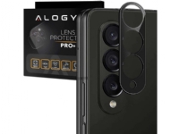 Alogy Alogy Lens Protector PRO+ Metal Camera Lens Protector för Samsung Galaxy Z Fold 4 Black Universal