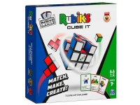 Rubiks kubekube er 2 kuber inni, og arrangerer mønstre av forskjellige former p6 6063268 spin master