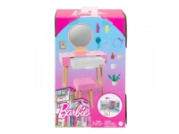 Mattel Barbie Møbler + dekorasjoner, Gjør deg klar ved sminkebordet (HJV32) Andre leketøy merker - Barbie