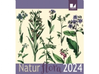 Bilde av Natur - Florakalender 2024 | Språk: Dansk