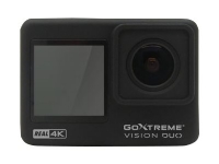 Easypix GoXtreme Vision DUO – Aktionkamera – 4 K / 60 fps – 12.0 MP – Wi-Fi – undervatten upp till 30 m
