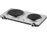 Concept VE-3035 freestanding hob Two-burner electric cooker stainless steel 2250 W