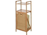 Bilde av Koopman Bathroom Shelf With Laundry Basket Bamboo 95 X 40 Cm