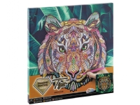 Diamond art på lærred - Tiger 30 x 30 cm