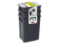 Et sett med BIO Curver avfallsbeholdere Rengjøring - Avfaldshåndtering - Bøtter & tilbehør