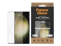 PanzerGlass™ | Skjermbeskytter - Ultra-Wide Fit | Samsung® Galaxy S23 Ultra Tele & GPS - Mobilt tilbehør - Skjermbeskyttelse