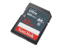 SanDisk Ultra – Flash-minneskort – 32 GB – UHS Class 1 / Class10 – SDHC UHS-I