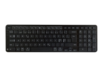 Contour Balance - Tastatur - trådløs - USB, 2.4 GHz - Pan Nordic - svart PC tilbehør - Mus og tastatur - Tastatur