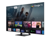 TCL 65C735 - 65 Diagonalklasse (64.5 synlig) LED-bakgrunnsbelyst LCD TV - QLED - Smart TV - Google TV - 4K UHD (2160p) 3840 x 2160 - HDR - Quantum Dot - børstet titan TV, Lyd & Bilde - TV & Hjemmekino - TV