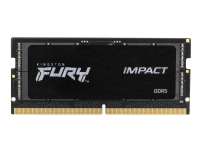 Produktfoto för Kingston FURY Impact - DDR5 - sats - 32 GB: 2 x 16 GB - SO DIMM 262-pin - 5600 MHz / PC5-44800 - CL40 - 1.1 V - ej buffrad - on-die ECC