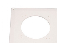 FRESH Täckplatta 18 1/80×180 mm vit för att täcka överflödigt utrymme vid installation av en fläkt etc.