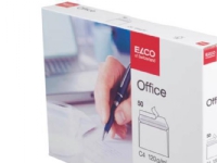 Elco Office C4, C4 (229 x 324 mm), Hvit, 120 g/m², 229 mm, 324 mm, 50 stykker Papir & Emballasje - Konvolutter og poser - Konvolutter