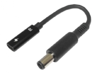 CoreParts – Strömadapter – 24 pin USB-C (hona) till likströmsuttag 7,4 x 5 mm (hane) – 10 A – 100 W strömförsörjning – svart