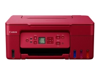 Canon PIXMA G3470 – Multifunktionsskrivare – färg – bläckstråle – påfyllbar – Legal (216 x 356 mm) (original) – A4/Legal (media) – upp till 11 ipm (bilder per minut) (utskrift) – 100 ark – USB 2.0 Wi-Fi(n) – röd