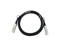 BlueOptics 1 Meter QSFP28 100G DAC Direct Attach Kabel, 1 m, QSFP28, QSFP28, Hane/Hane, Svart, 40 Gbit/s