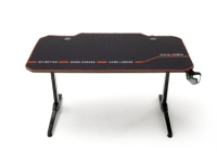 DXRacer MAX1, Rett, Rektangulær form, Spilling, Sort, Sort, Rød, 1400 mm