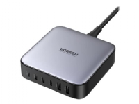 Ugreen Nexode - Strømadapter - 200 watt - 6 utgangskontakter (2 x USB, 4 x USB-C) Tele & GPS - Batteri & Ladere - Ladere