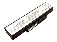 CoreParts – Batteri för bärbar dator (likvärdigt med: ASUS A32-K72) – 6-cells – 4400 mAh – svart – för ASUS A72  K72  K73  N71  N73  X72  X77