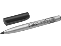 BIC Marking Pocket 1445, Sort, Projektil spiss, Sort, Sølv, Medium, 4,2 mm, 1,1 mm Skriveredskaper - Markør - Permanenttusj