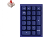 Keychron Q0 QMK/VIA Custom Number Pad Navy Blue Gateron G Pro Red