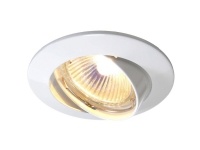 Bilde av Deko Light Einbauring 68 Gu5.3 449200 Loftsindbygningsring Led (rgb), Halogen Gu5.3, Mr 16 35 W Signalhvid (ral 9003)