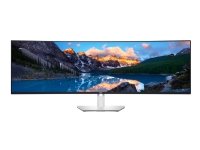 Dell UltraSharp U4924DW - LED-skjerm - kurvet - 49 - 5120 x 1440 5K Dual QHD @ 60 Hz - IPS Black - 350 cd/m² - 2000:1 - 5 ms - 2xHDMI, DisplayPort, USB-C - høyttalere - med 3 years Basic Hardware Service with Advanced Exchange PC tilbehør - Skjermer og Ti