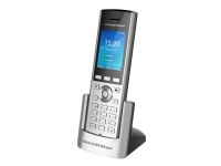 Grandstream WP825 - Trådløs VoIP-telefon - med Bluetooth-grensesnitt - IEEE 802.11a/b/g/n/ac (Wi-Fi) - treveis anropskapasitet - SIP, RTCP, RTP, SRTP - 2 linjer Tele & GPS - Fastnett & IP telefoner - Trådløse telefoner